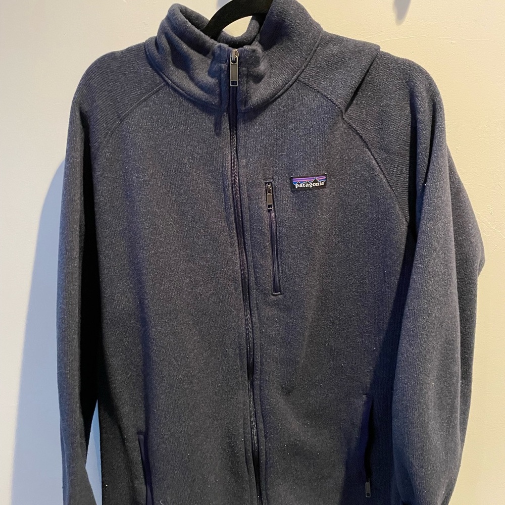Patagonia Fleece Jacket Navy Blue